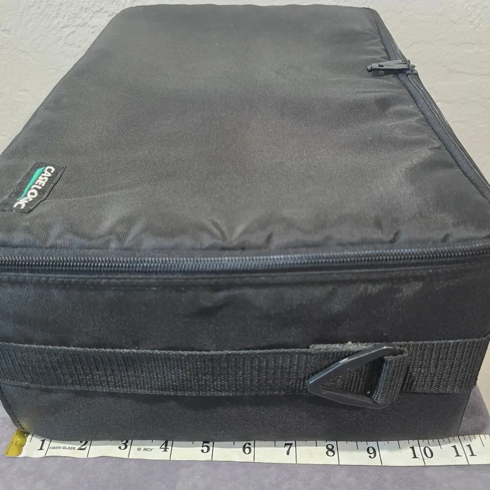 Case Logic CD Jewel Case Holder Removable Mountable Tray Travel Hand Bag 60 CD's
